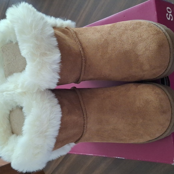 So Chestnut Paulina Boots NIB - Picture 4 of 5